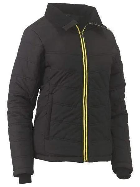 Bisley Women's Puffer Jacket BJL6828 in Black