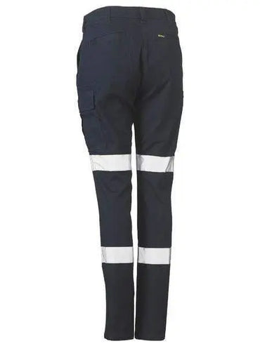 Bisley Women's Taped Cotton Cargo Pants BPL6115T Metro Workwear.