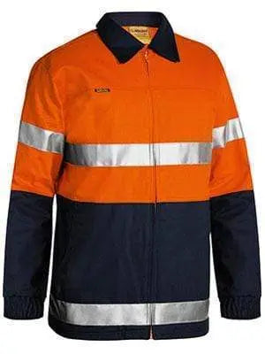 Bisley Workwear 3m Taped Hi Vis Drill Jacket BK6710T Metro Workwear.