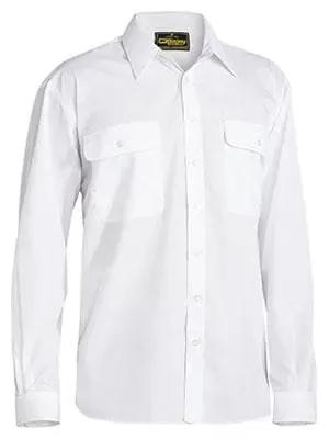Bisley Workwear Permanent Press Shirt Long Sleeve BS6526