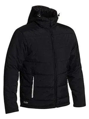 Bisley Workwear Puffer Jacket With Adjustable Hood BJ6928 Metro Workwear.