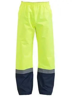 Bisley Workwear Taped Hi Vis Rain Shell Pant BP6965T Metro Workwear.