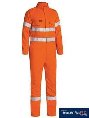 Bisley Workwear Tencate Tecasafe® Plus 700 Taped Hi Vis Engineered Fr Vented Coverall BC8085T Metro Workwear.
