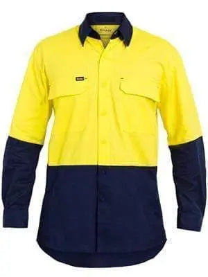 Bisley Workwear X Airflow™ Ripstop Hi Vis Shirt Long Sleeve BS6415 Metro Workwear.