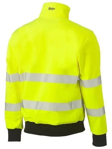 Bisley Taped Hi Vis Soft Shell Bomber Jacket BJ6979T Metro Workwear.