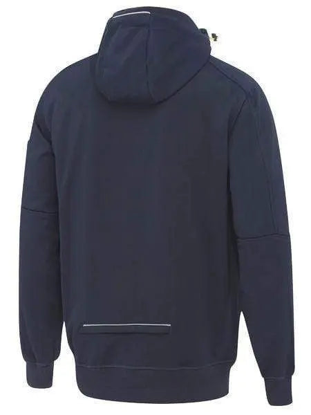 Bisley Zip-front Work Fleece Hoodie BK6925 Metro Workwear.