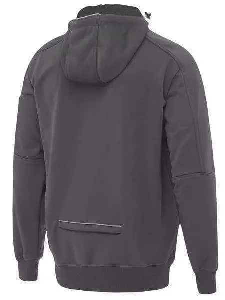 Bisley Zip-front Work Fleece Hoodie BK6925 Metro Workwear.