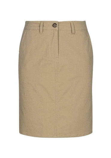 Biz Collection Lawson Ladies Chino Skirt BS022L Metro Workwear.