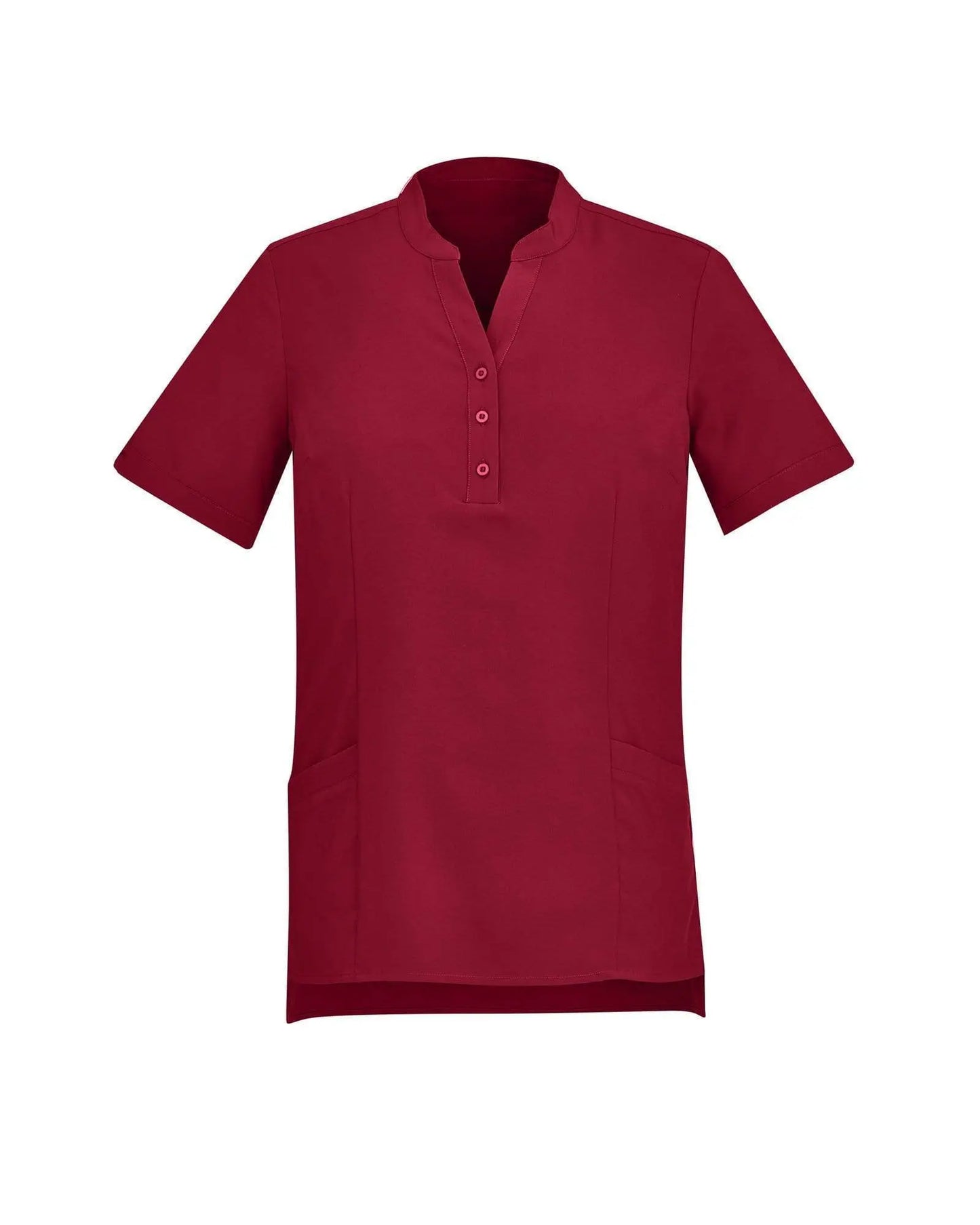 Biz Care Womens Florence Easy Stretch Tunic CS949LS Metro Workwear.