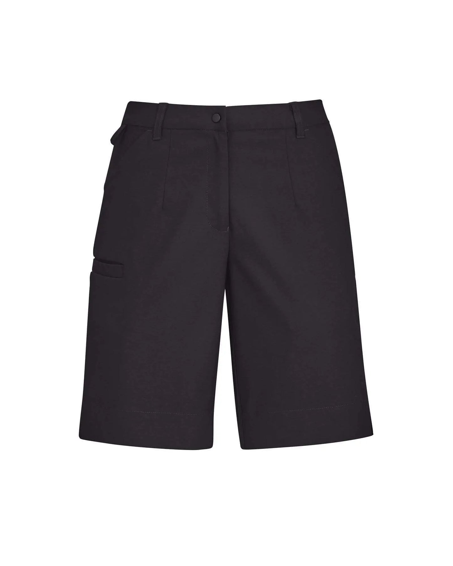 Biz Care Womens Comfort Waist Cargo Short CL957LS Metro Workwear.