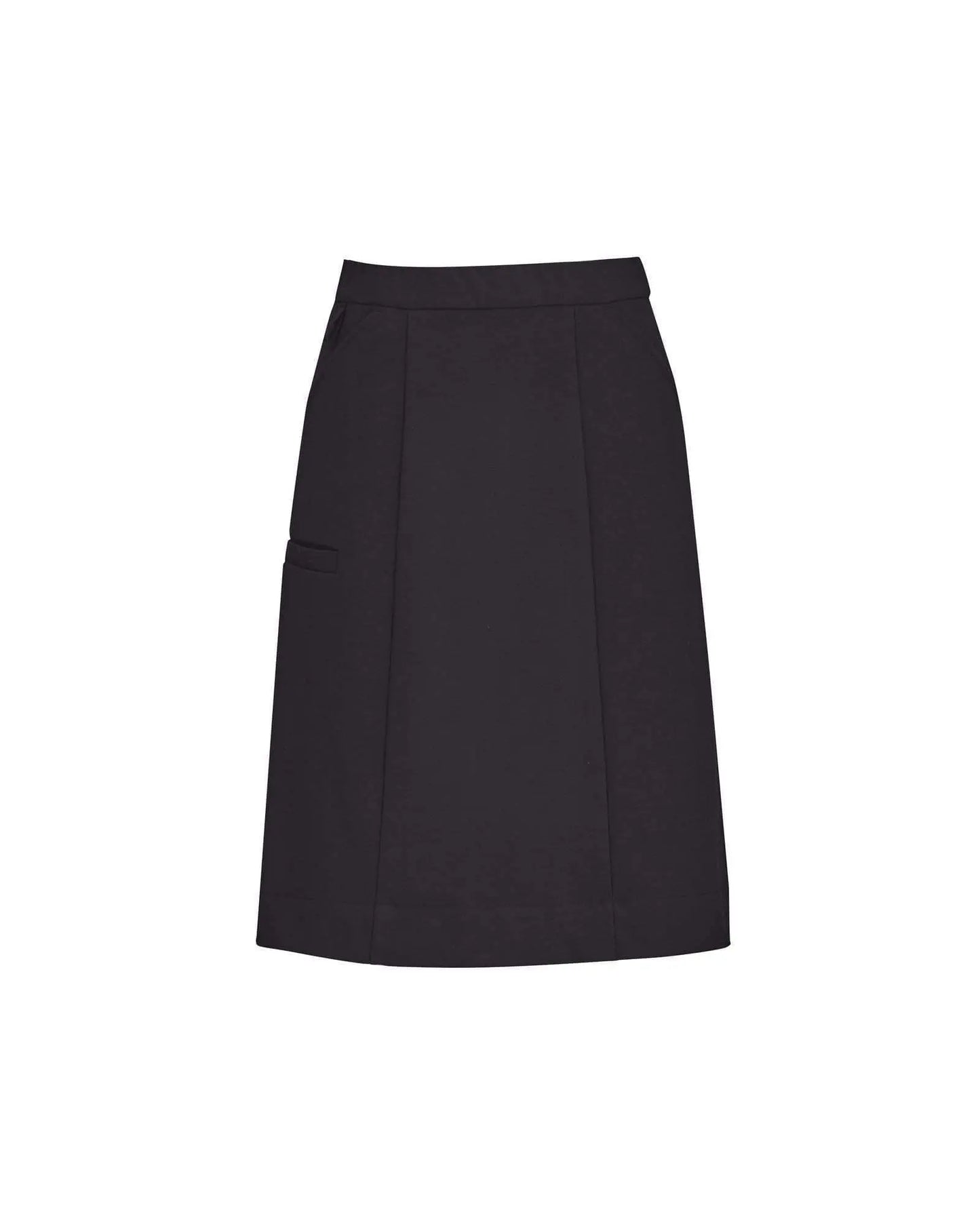 Biz Care Womens Comfort Waist Cargo Doctor Nurse Skirt CL956LS Metro Workwear.