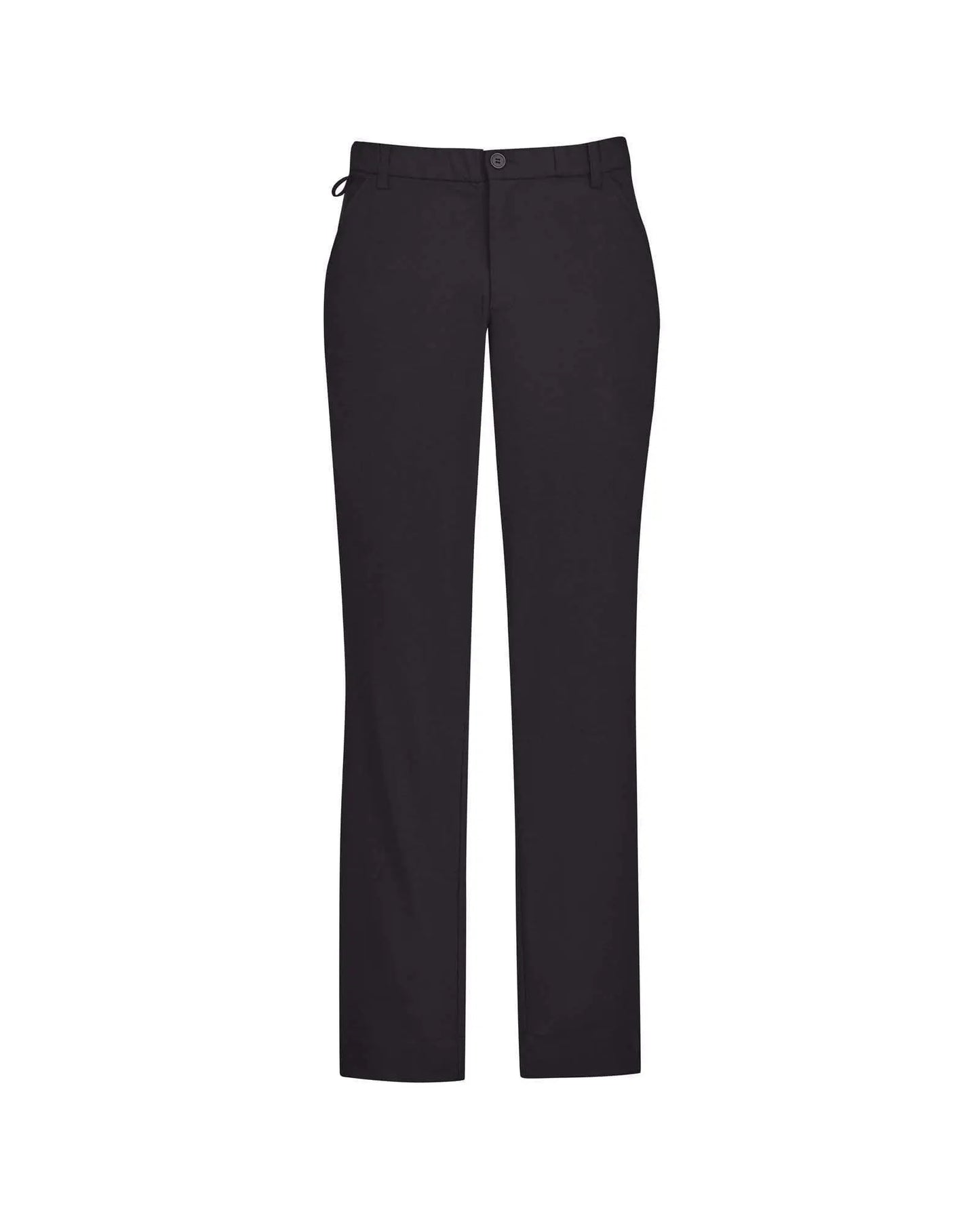 Biz Care Mens Comfort Waist Flat Front Pant CL958ML Metro Workwear.