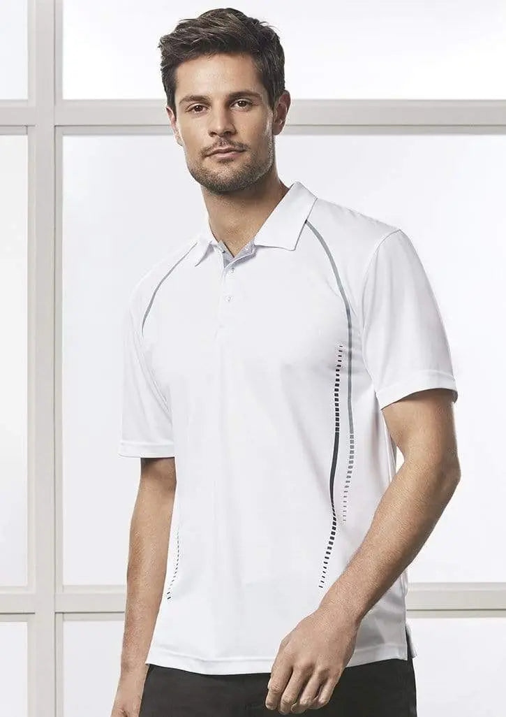 Biz Collection Cyber Mens Polo P604MS Metro Workwear.