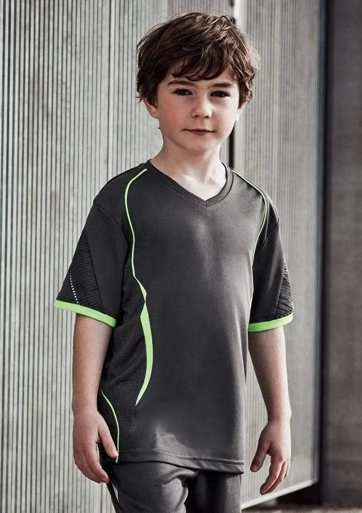 Biz Collection Kid’s Razor Tee T406KS Metro Workwear.