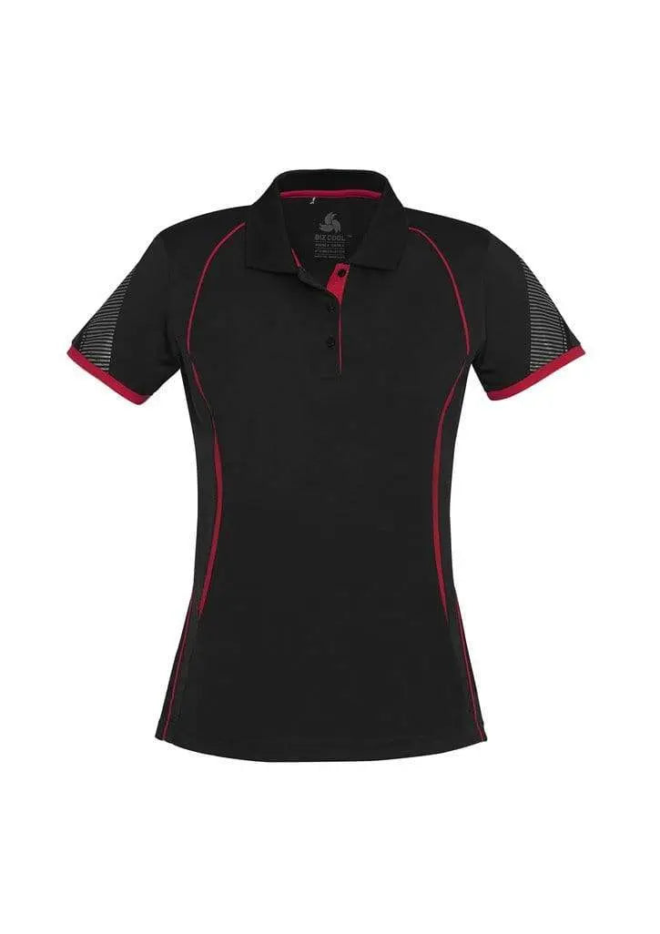 Biz Collection Razor Ladies Polo P405LS Metro Workwear.