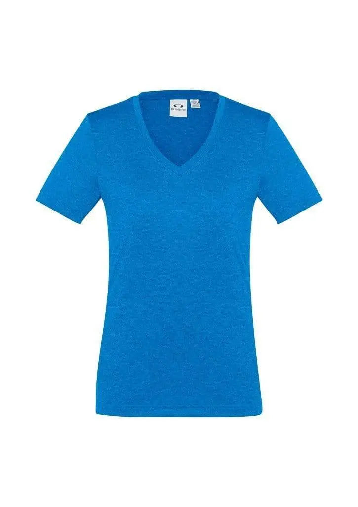 Biz Collection Women’s Aero Tee T800LS Metro Workwear.