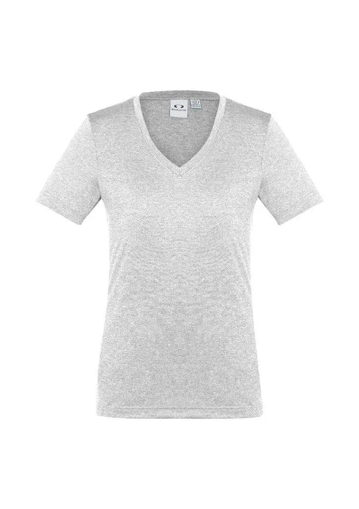 Biz Collection Women’s Aero Tee T800LS Metro Workwear.