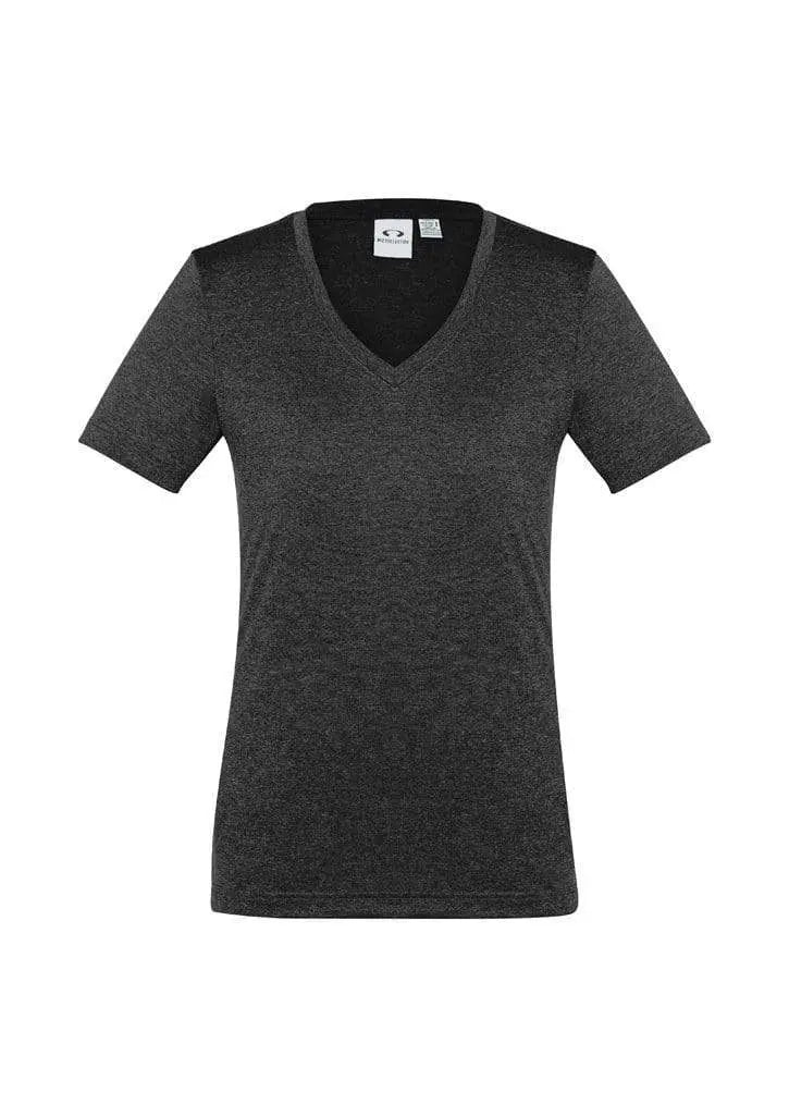 Biz Collection Women’s Aero Tee T800LS Metro Workwear.