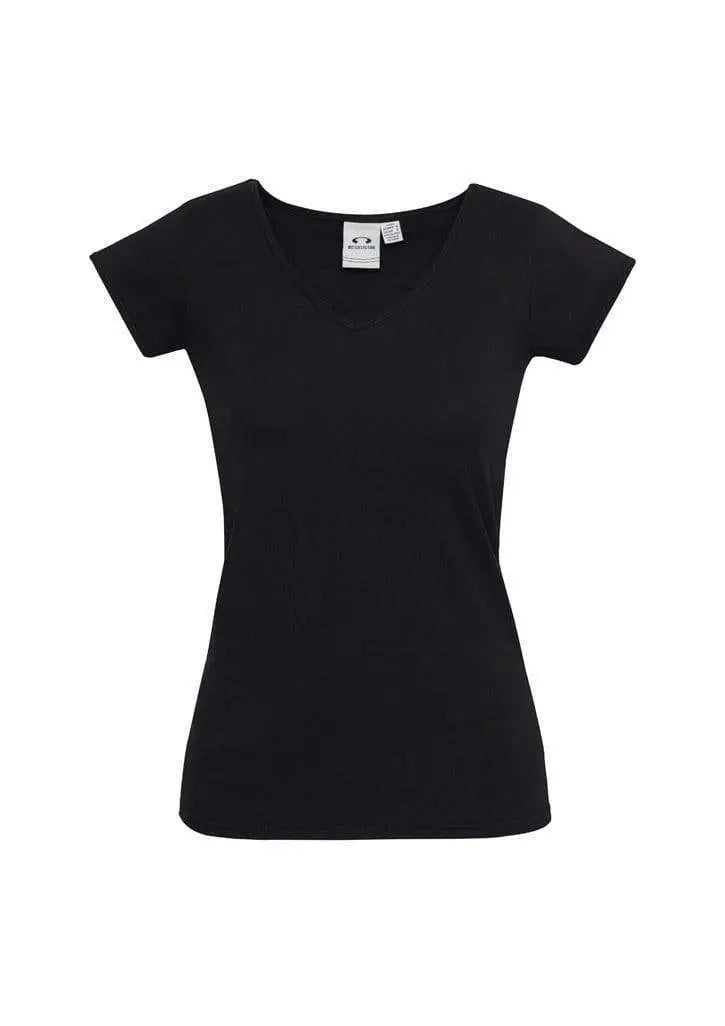 Biz Collection Women’s Viva Tee T403L Metro Workwear.