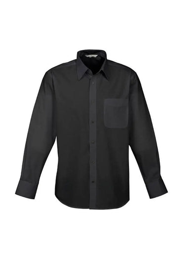Biz Collection Men’s Base Long Sleeve Shirt S10510 Metro Workwear.