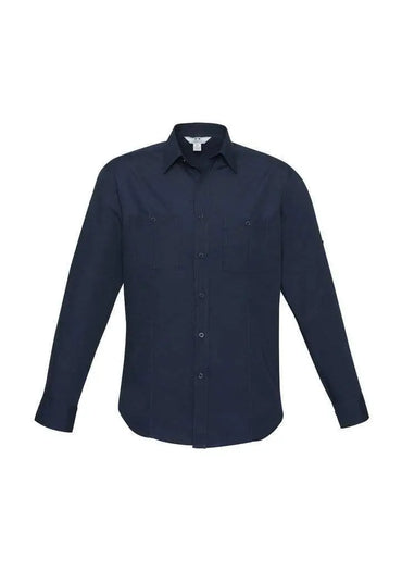 Biz Collection Men’s Bondi Long Sleeve Shirt S306ml Metro Workwear.