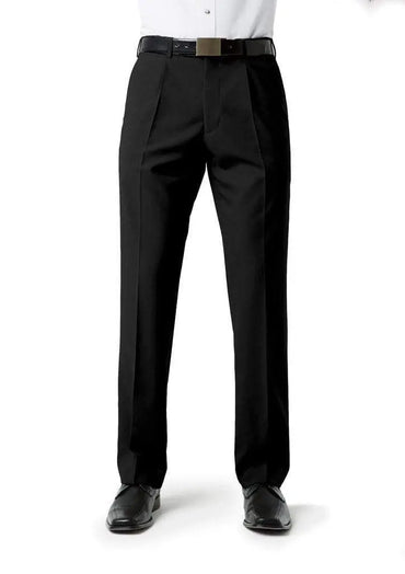 Biz Collection Men’s Classic Pleat Front Pant Bs29110 Metro Workwear.