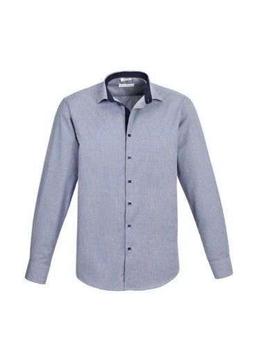 Biz Collection Men’s Edge Long Sleeve Shirt S267ml Metro Workwear.