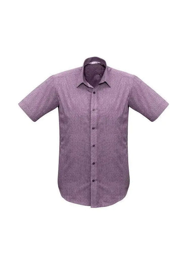 Biz Collection Men’s Trend Short Sleeve Shirt S622ms Metro Workwear.