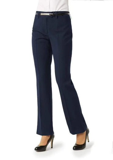 Biz Collection Women’s Classic Flat Front Pant Bs29320 Metro Workwear.