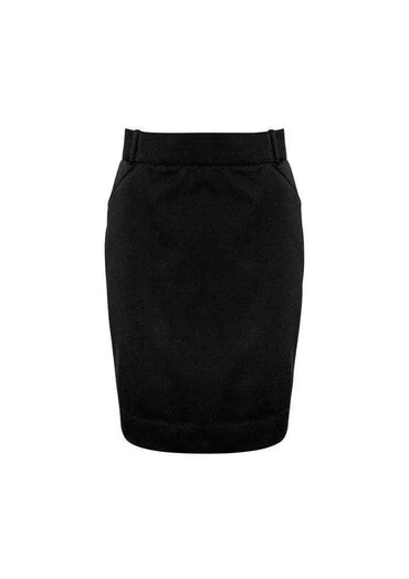 Biz Collection Women’s Detroit Flexi-band Skirt Bs612s Metro Workwear.