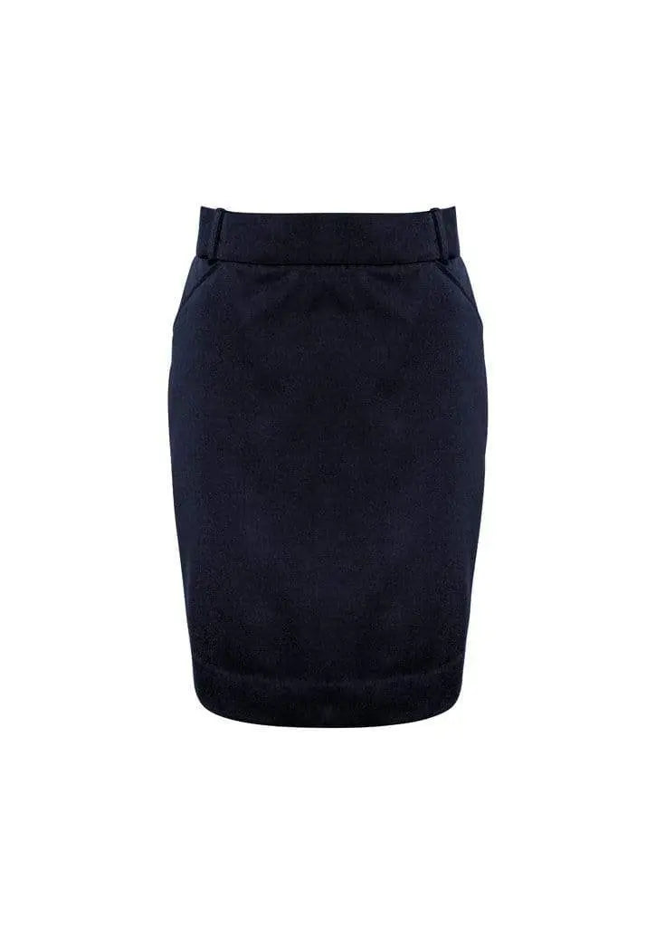 Biz Collection Women’s Detroit Flexi-band Skirt Bs612s Metro Workwear.