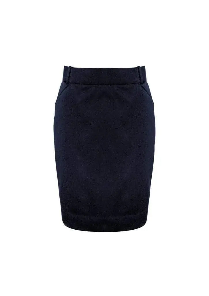 Biz Collection Women’s Detroit Flexi-band Skirt Bs612s Metro Workwear.