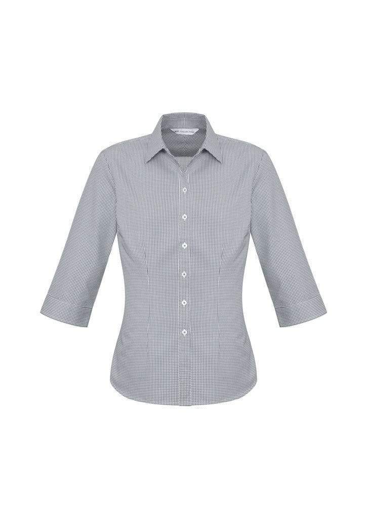 Biz Collection Women’s Ellison 3/4 Sleeve Shirt S716lt Metro Workwear.