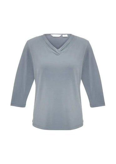 Biz Collection Women’s Lana 3/4 Sleeve Top K819lt Metro Workwear.