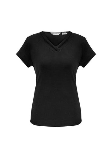 Biz Collection Women’s Lana Short Sleeve Top K819ls Metro Workwear.