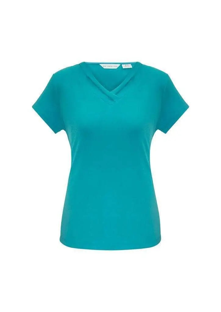 Biz Collection Women’s Lana Short Sleeve Top K819ls Metro Workwear.