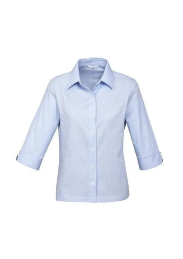 Biz Collection Women’s Luxe 3/4 Sleeve Shirt S10221 Metro Workwear.