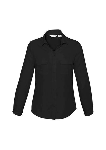 Biz Collection Women’s Madison Long Sleeve Shirt S626ll Metro Workwear.
