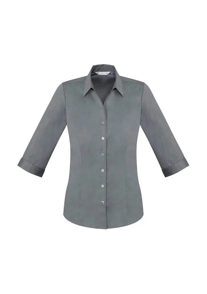 Biz Collection Women’s Monaco 3/4 Sleeve Shirt S770lt Metro Workwear.