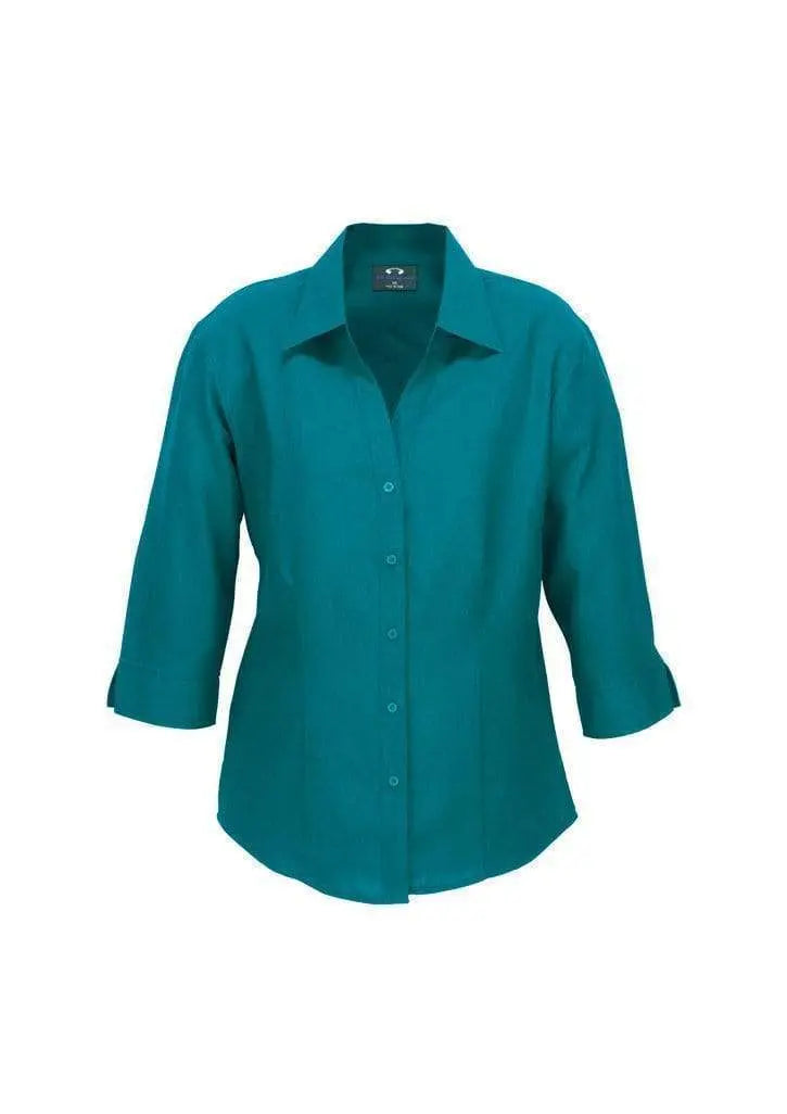 Biz Collection Women’s Plain Oasis 3/4 Sleeve Shirt Lb3600 Metro Workwear.