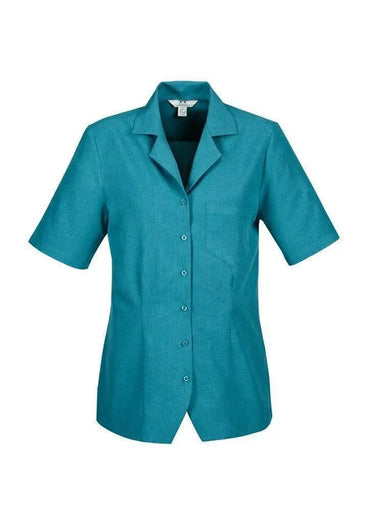 Biz Collection Women’s Plain Oasis Overblouse S265ls Metro Workwear.