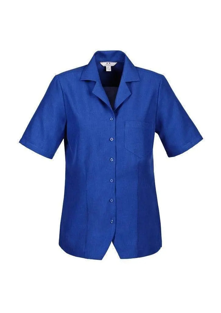 Biz Collection Women’s Plain Oasis Overblouse S265ls Metro Workwear.