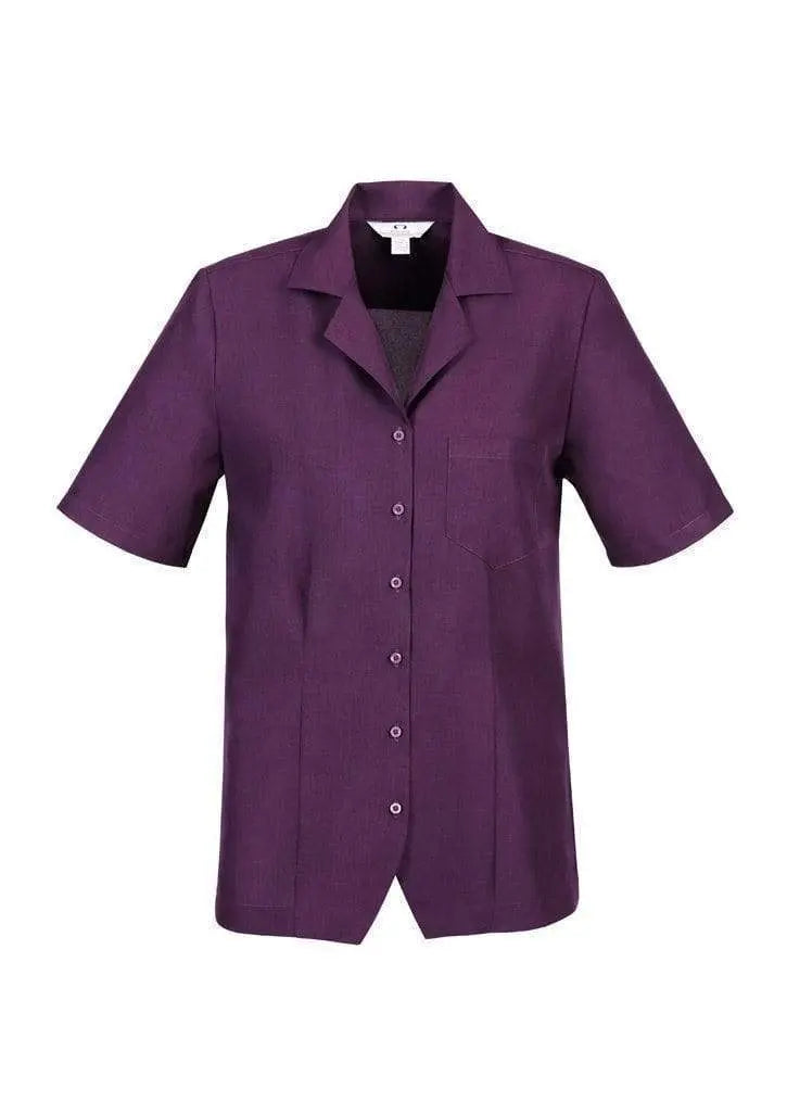 Biz Collection Women’s Plain Oasis Overblouse S265ls Metro Workwear.