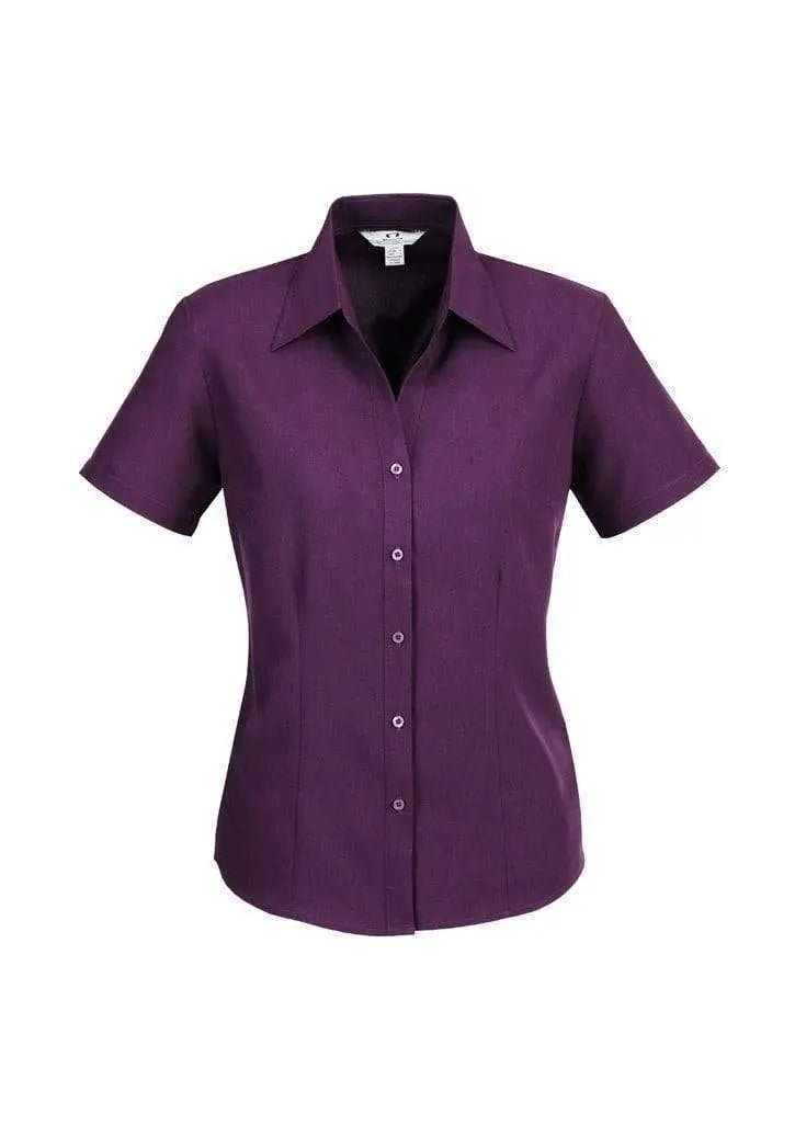 Biz Collection Women’s Plain Oasis Short Sleeve Shirt Lb3601 Metro Workwear.