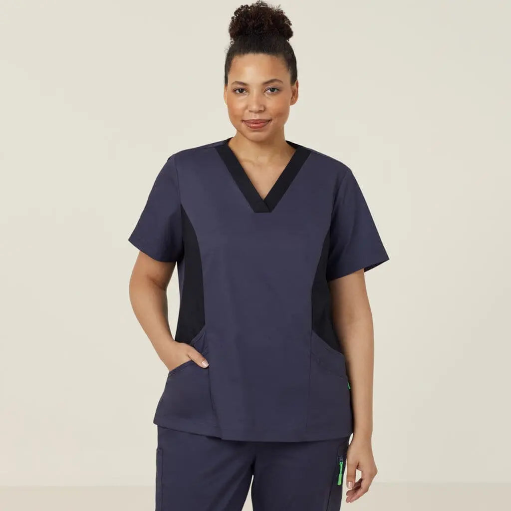 Next-gen Antibacterial Nightingale Scrub Top  CATULL-MDN - Flash Uniforms
