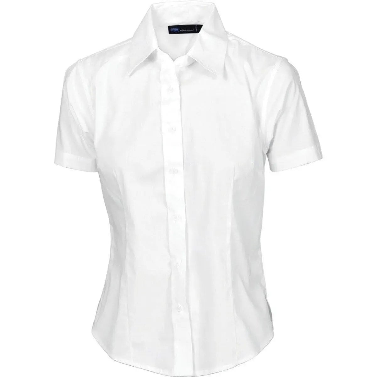 Dnc Workwear Women's Premier Stretch Poplin Short Sleeve Business Shirt - 4231