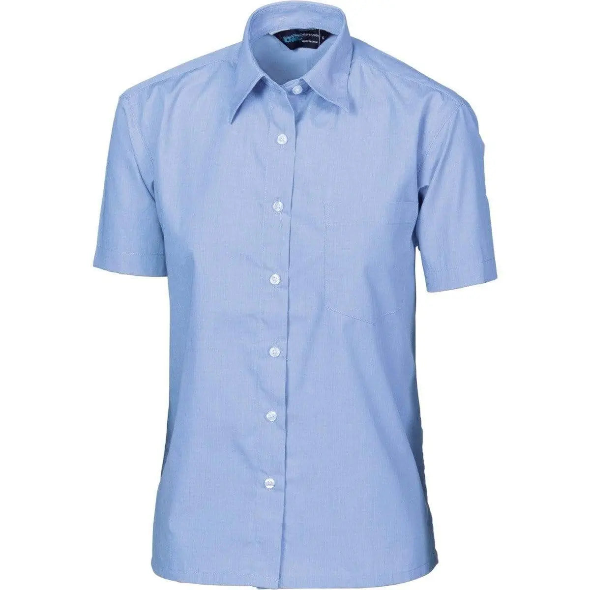 DNC WORKWEAR Polyester Cotton Short Sleeve Business Shirt 4211 Metro Workwear.