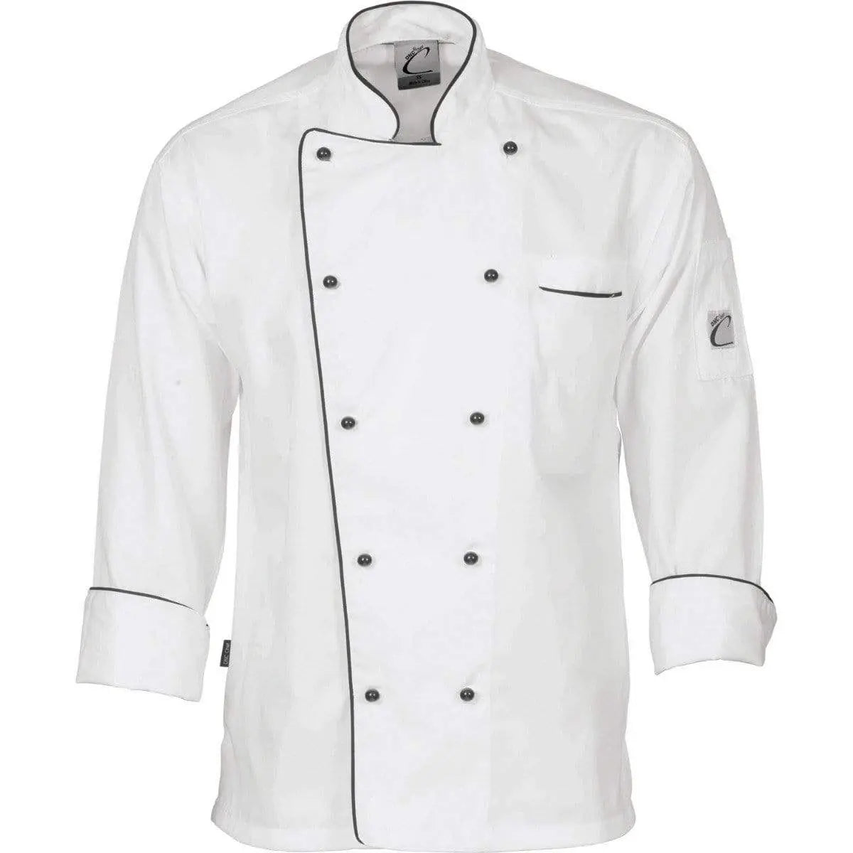 Dnc Workwear Classic Long Sleeve Chef Jacket - 1112 Metro Workwear.