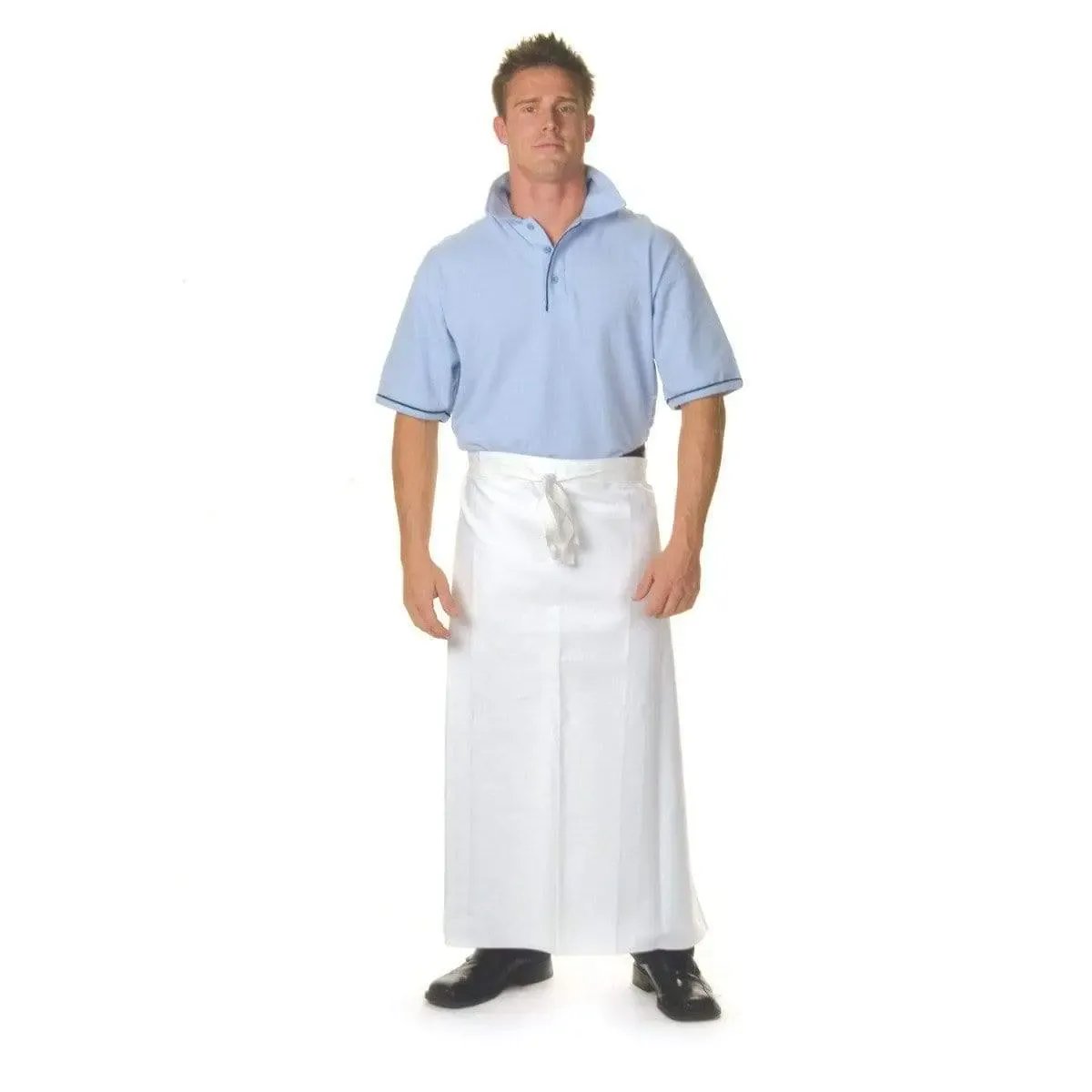 Dnc Workwear Cotton Drill Continental Apron No Pocket - 2402