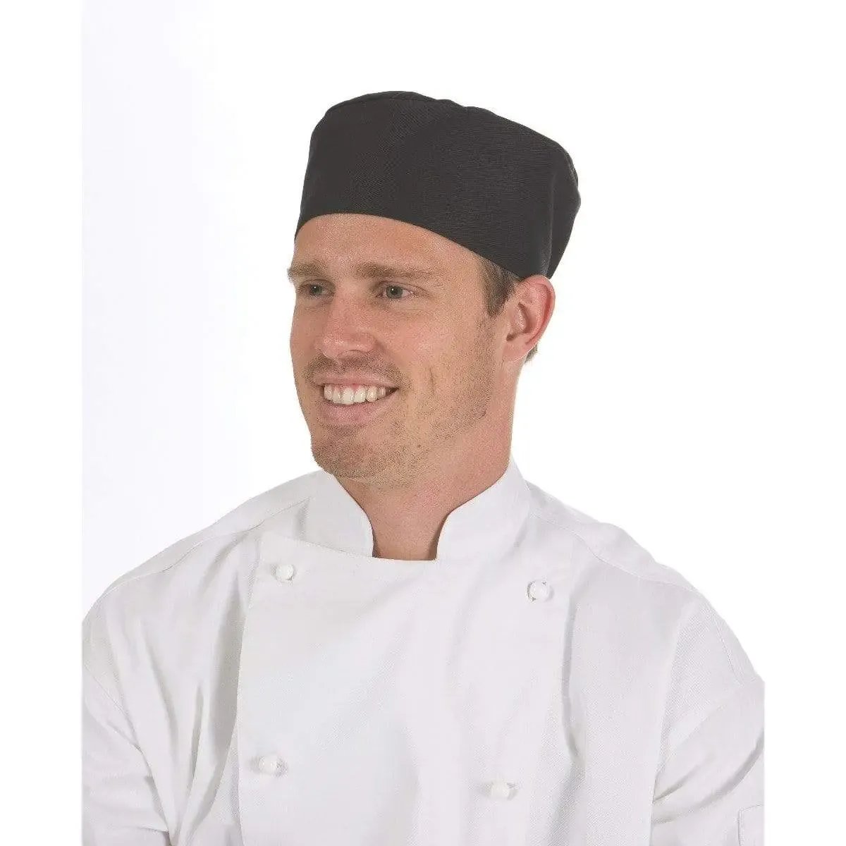 Dnc Workwear Flat Top Chef Hat - 1602